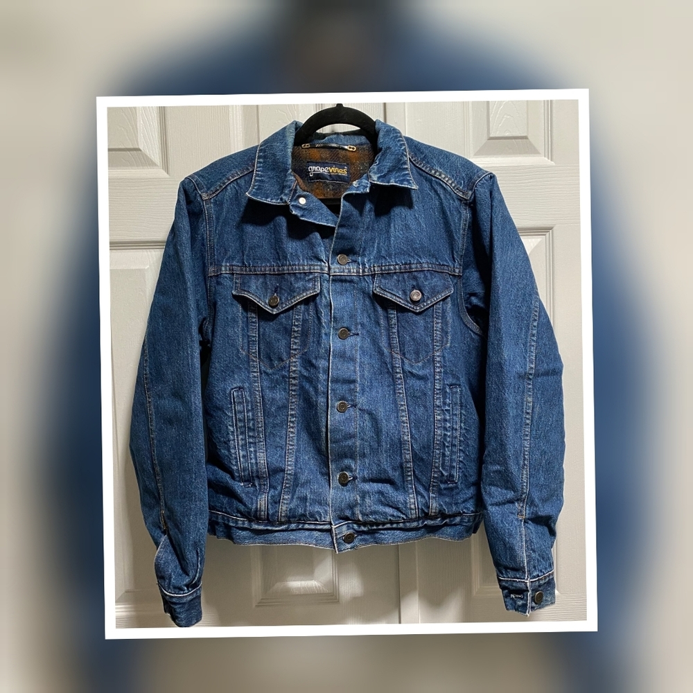 NWOT Grapevine Jean Jacket